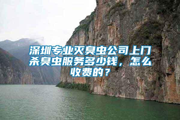 深圳專業滅臭蟲公司上門殺臭蟲服務多少錢，怎么收費的？