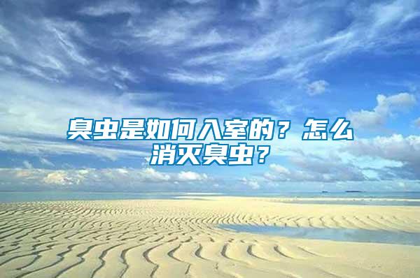 臭蟲是如何入室的？怎么消滅臭蟲？