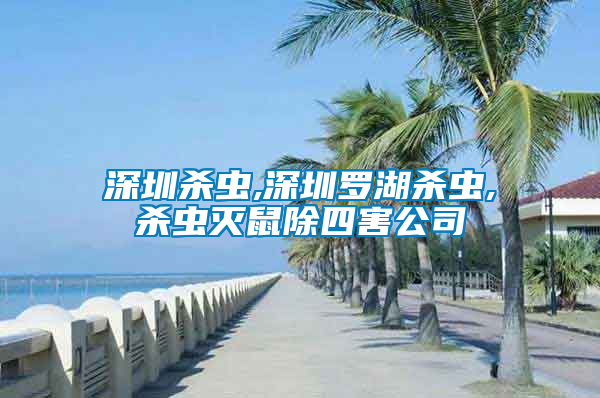 深圳殺蟲,深圳羅湖殺蟲,殺蟲滅鼠除四害公司