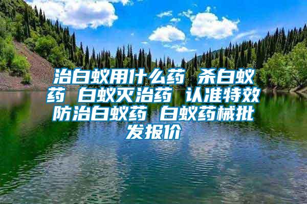 治白蟻用什么藥 殺白蟻藥 白蟻滅治藥 認準特效防治白蟻藥 白蟻藥械批發報價