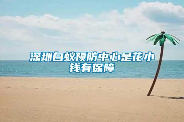 深圳白蟻預防中心是花小錢有保障