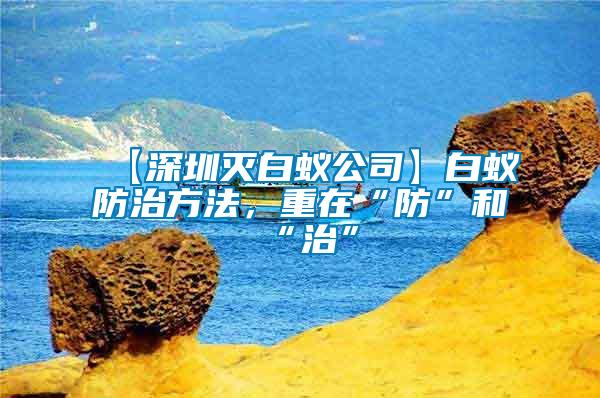 【深圳滅白蟻公司】白蟻防治方法，重在“防”和“治”