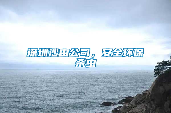 深圳沙蟲公司，安全環保殺蟲