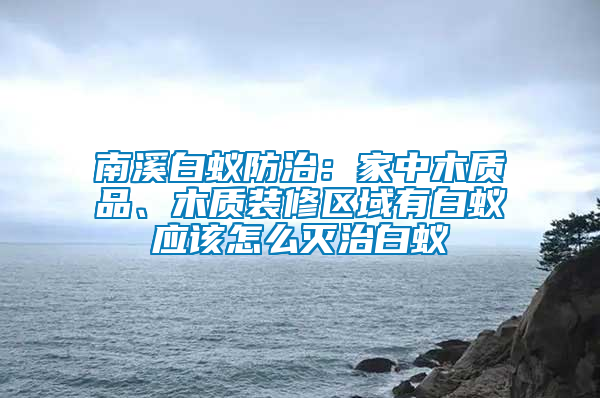 南溪白蟻防治：家中木質品、木質裝修區域有白蟻應該怎么滅治白蟻